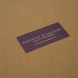 Customized Customizable stickers 6,5x3,5 CM | STICKER | HOT FOIL PRINTING