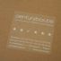 Customized Customizable stickers 4,8x4 CM | STICKER | HOT FOIL PRINTING