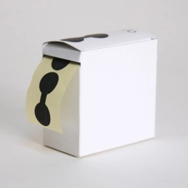 Occhiali rotondi adesivi