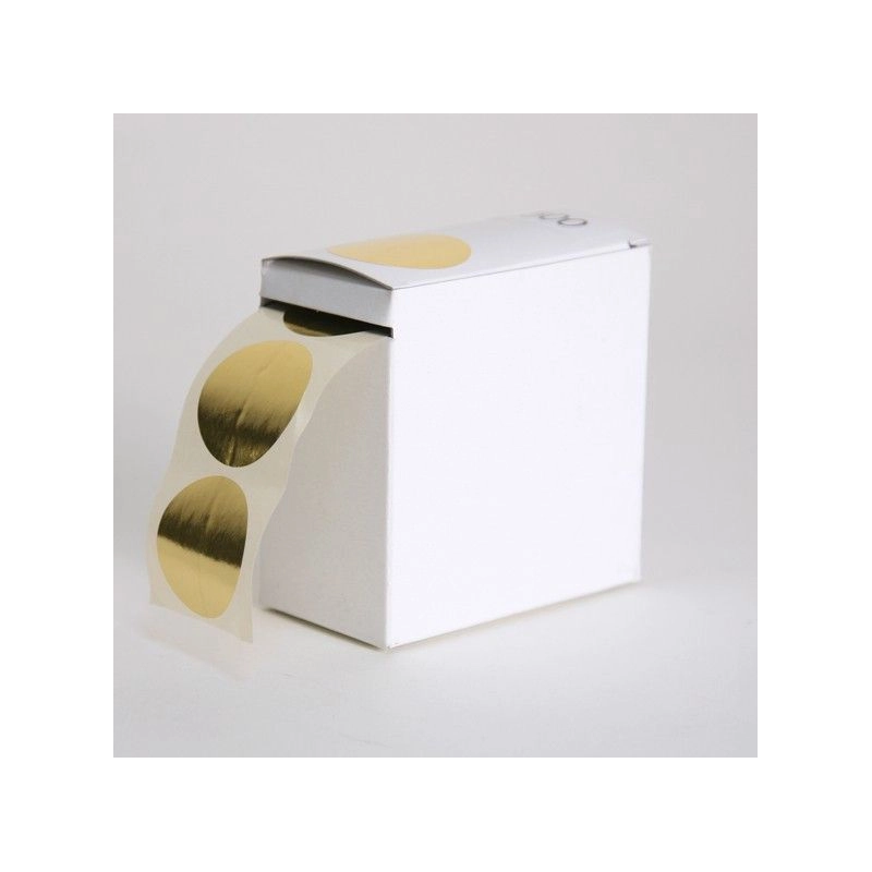 Round sticker | Without printing - Customizable stickers - Centuryprint