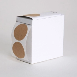 Personalisierter Sticker Rundes Etikett