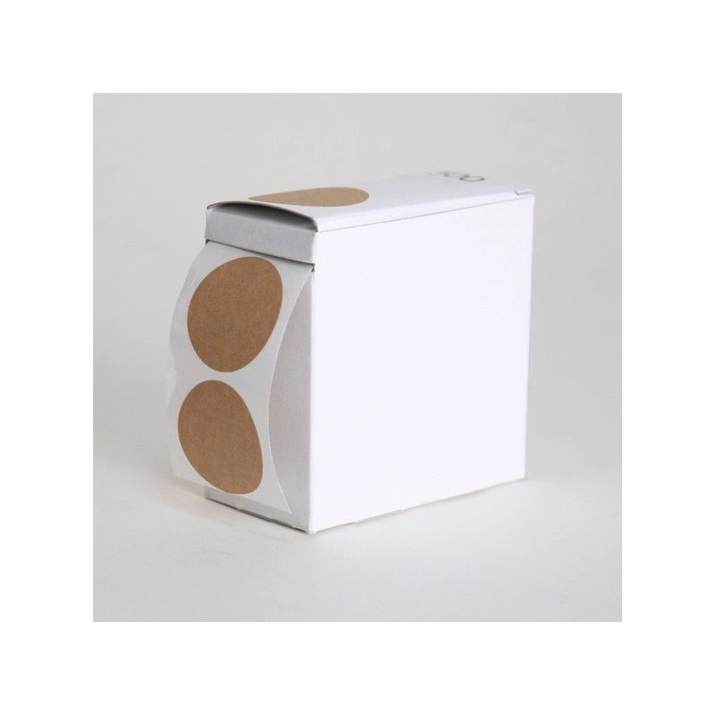 Round sticker | Without printing - Customizable stickers - Centuryprint