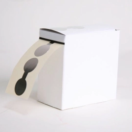 Aufkleber Rundes brillenförmiges Etikett