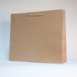 Taschen mit Seil- oder Bandgriffen Papiertragetasche NOBLESSE KRAFT