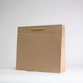 Maschinengefertigte Papiertüten Papiertragetasche NOBLESSE Kraft