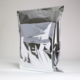 Buste di plastica Sacchetto argento metallizzato