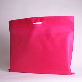 Bolsas de tela no tejida Bolso US-TNT DKT con asas cortadas