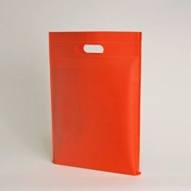 Bolsas de tela no tejida Bolso US-TNT DKT con asas cortadas