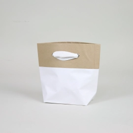 Bolsas con asas de cuerda o cintas Bolsa de Papel Cemento