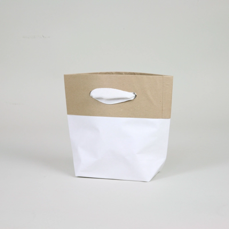 Bolsas con asas de cuerda o cintas Bolsa de Papel Cemento