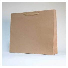 Maschinengefertigte Papiertüten Papiertragetasche NOBLESSE Kraft