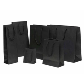 Maschinengefertigte Papiertüten Papiertragetasche NOBLESSE Kraft