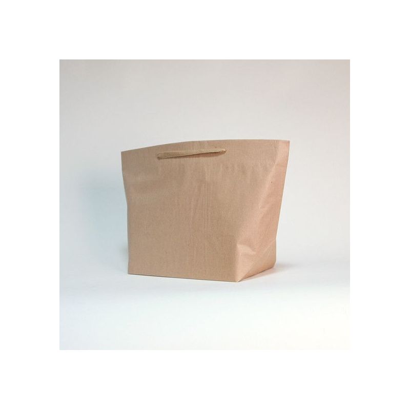 Shopping bags con manici in corda o nastri Busta di carta Cement