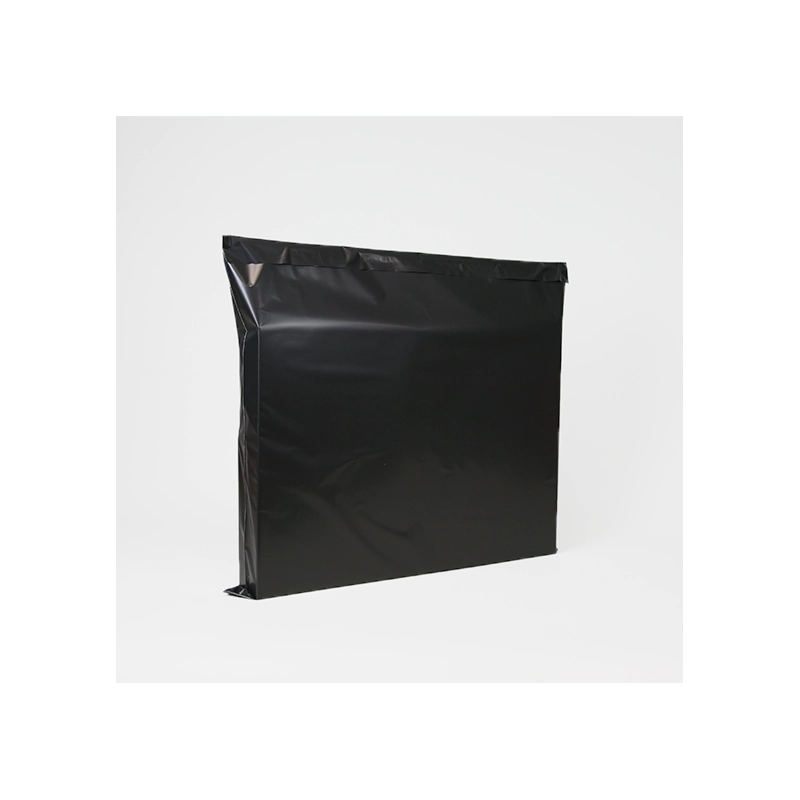 Customized Plastic pouches Black matte synthetic pouch Customized Plastic pouches Black matte synthetic pouch