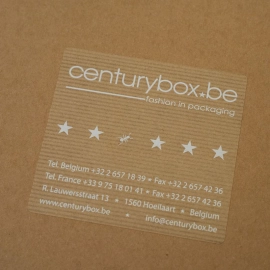 Gepersonaliseerde Stickers Rechthoekige etiketten