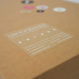 Autocollants Autocollant rectangulaire