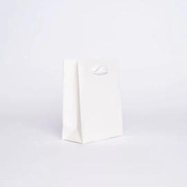 Sacs avec poignées de corde ou en ruban Sac papier Noblesse plastifié