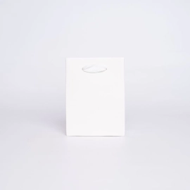 Sacs avec poignées de corde ou en ruban Sac papier Noblesse plastifié