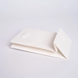 Taschen mit Seil- oder Bandgriffen Papiertragetasche NOBLESSE Plastifiziert