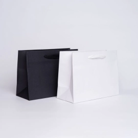 Shopping bags con manici in corda o nastri Busta Noblesse Premium