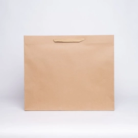 Maschinengefertigte Papiertüten Papiertragetasche NOBLESSE Kraft