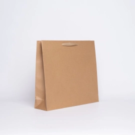 Maschinengefertigte Papiertüten Papiertragetasche NOBLESSE Kraft