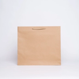 Maschinengefertigte Papiertüten Papiertragetasche NOBLESSE Kraft