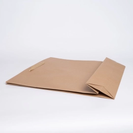 Maschinengefertigte Papiertüten Papiertragetasche NOBLESSE Kraft