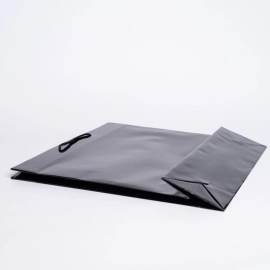 Taschen mit Seil- oder Bandgriffen Papiertragetasche NOBLESSE Plastifiziert