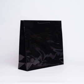 Shopping bags con manici in corda o nastri Busta di carta laminata NOBLESSE