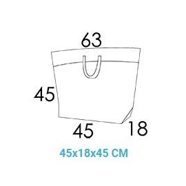 Shopping bags con manici in corda o nastri Busta di carta Cement Premium