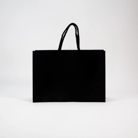 Shopping bags con manici in corda o nastri Busta di carta laminata NOBLESSE