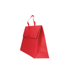 Customized Paper pouches Gift bag with Kelly handles
