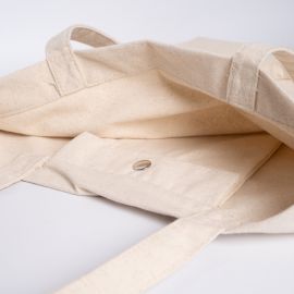 BORSA IN COTONE | 38x42 CM | BORSA TOTE CON TASCA