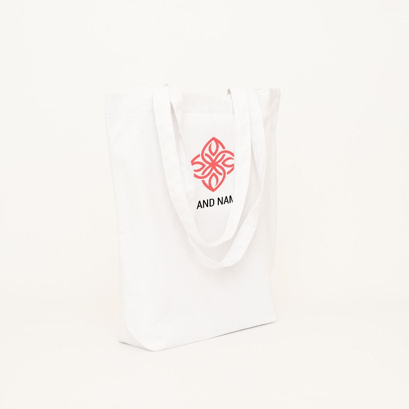 BOLSA DE ALGODÓN | BOLSO TOTE CON BOLSILLO
