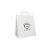 WHITE KRAFT BOX BAG WITH FLAT HANDLES - Box | Centuryprint
