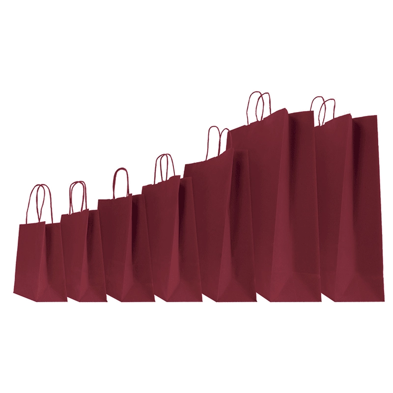 SAC PAPIER SAFARI COLORÉ AVEC POIGNÉES TORSADÉES SAC PAPIER SAFARI COLORÉ AVEC POIGNÉES TORSADÉES