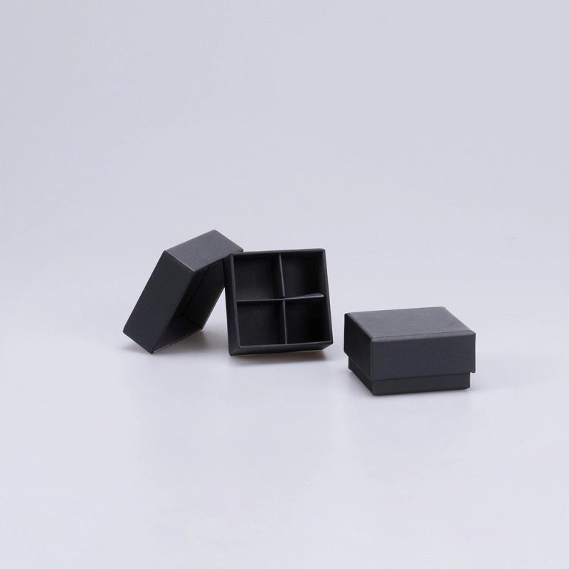 TWINPART | 6X6X2,9 CM | DOOS MET DEKSEL EN INLEG TWINPART | 6X6X2,9 CM | DOOS MET DEKSEL EN INLEG