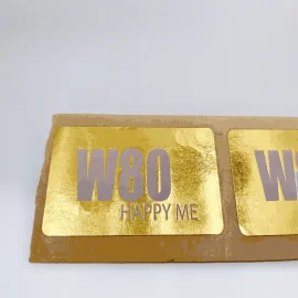 3x3 CM | STICKER | HOT FOIL PRINTING