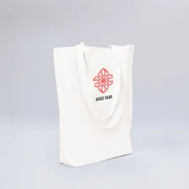 BAUMWOLLTASCHE | 38x42 CM | TOTE-TASCHE MIT TASCHE