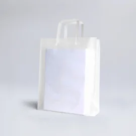 Sac plastique BOX poignées plates - Sacs | Centuryprint