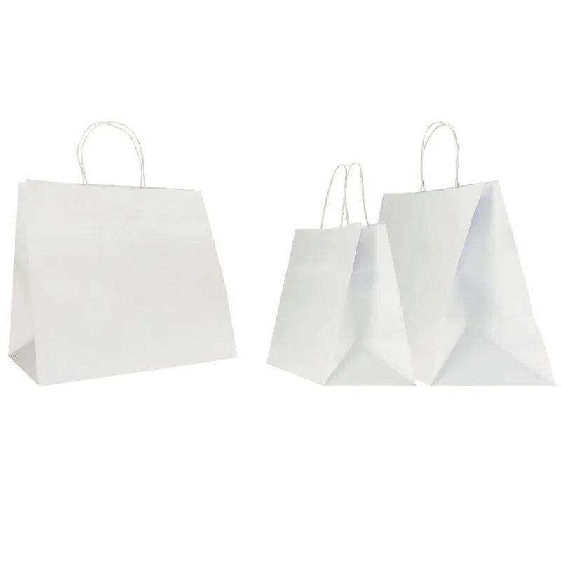 GEKLEURD SAFARI PAPIEREN TAS MET GEDRAAIDE HANDVATTEN - Gepersonaliseerde Safari papier zak - Centuryprint