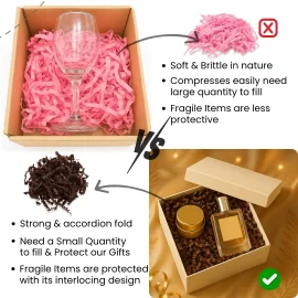 Geschreddert Papier Füller « Fluffy » für Boxen