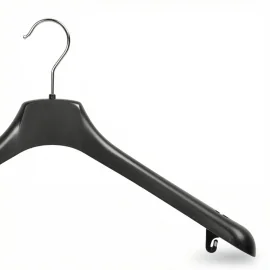 Percha premium antideslizante con gancho giratorio de 360° | Negra ...