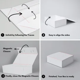 WONDERBOX 44X30X12 CM - Gepersonaliseerde magnetische geschenkdoos ...