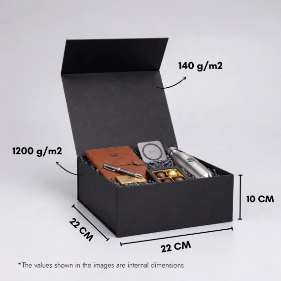 WONDERBOX 22X22X10 CM - Boîte aimantée personnalisée Wonderbox | Ce...