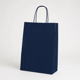 SAC PAPIER POIGNÉE TORSADÉES| 26x11x35 - Sac papier personnalisé Sa...