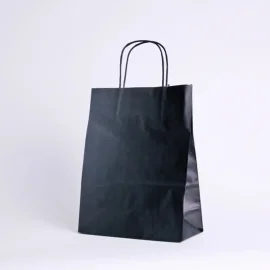 TWISTED HANDLE PAPER BAG | 26x11x35 - Personalized shopping bag Saf...