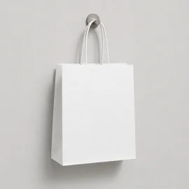 SAC EN PAPIER À POIGNÉES TORSADEES | 30 x 22 x 10 cm |IMPRESIÓN COM...