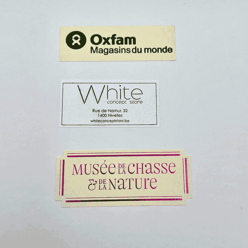 Personalisierter Sticker 6,5x3,5 CM | STICKER | HEISSDRUCK
